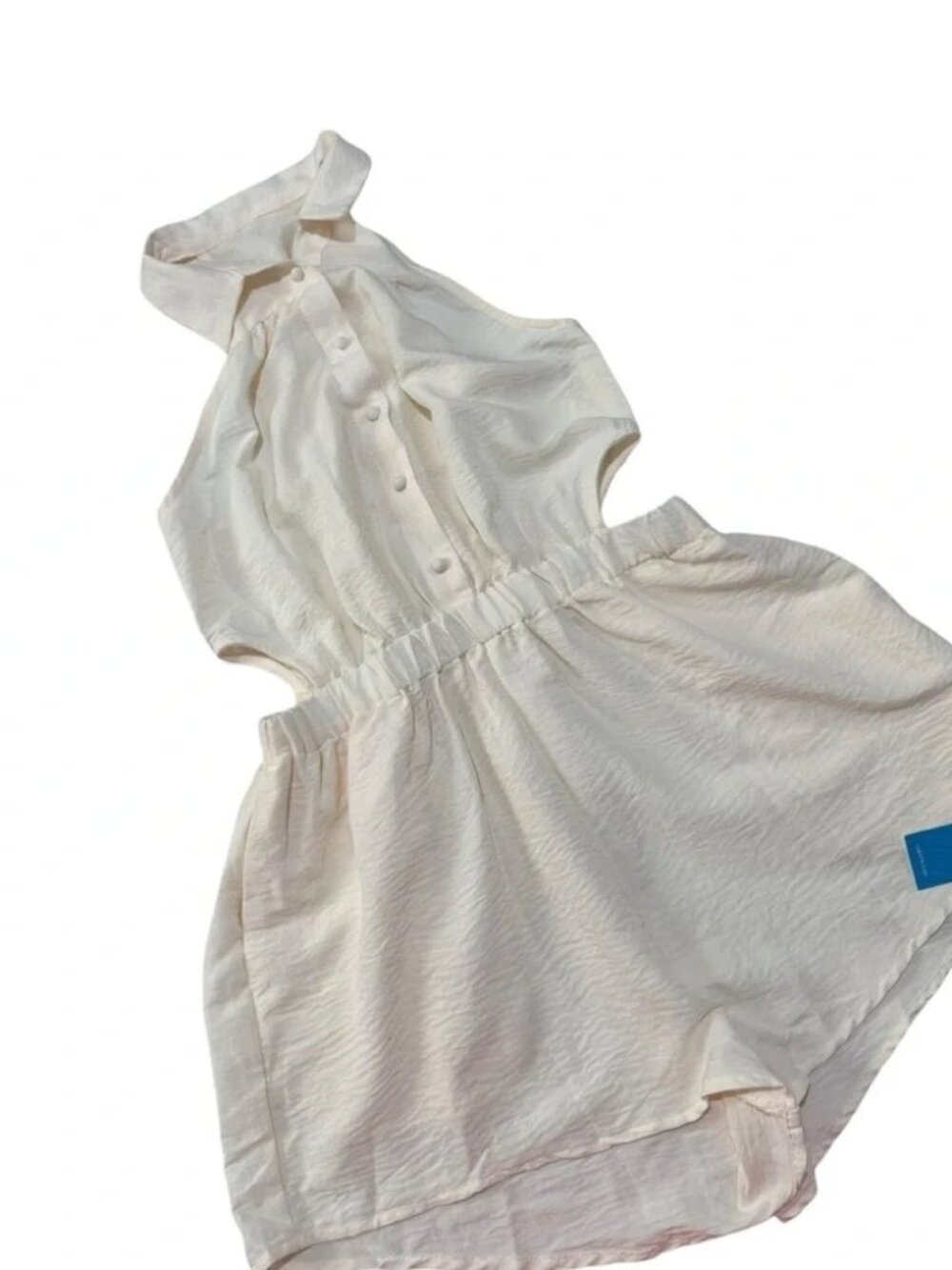 CUPSHE - Ivory Halterneck Romper M - Picture 3 of 10